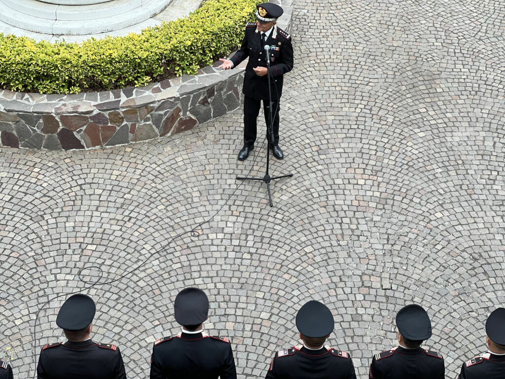Il Generale De Vita in visita al Comando Provinciale Carabinieri di Napoli