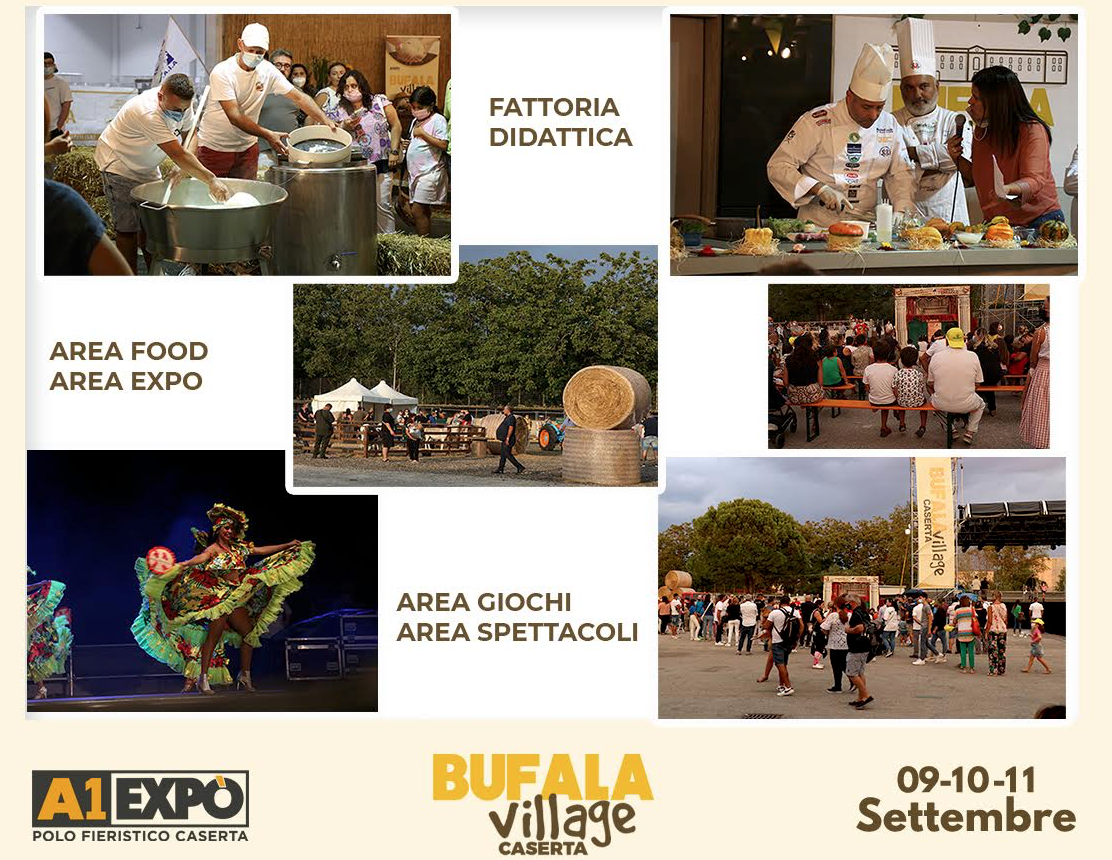 Polo Fieristico A1Expò, tornano gli eventi: si parte con una gita nel tempo tra vintage e antiquariato, poi Bufala Village, Truck in Sud e due new entry 1 Schermata 2022 09 02 alle 10.11.40