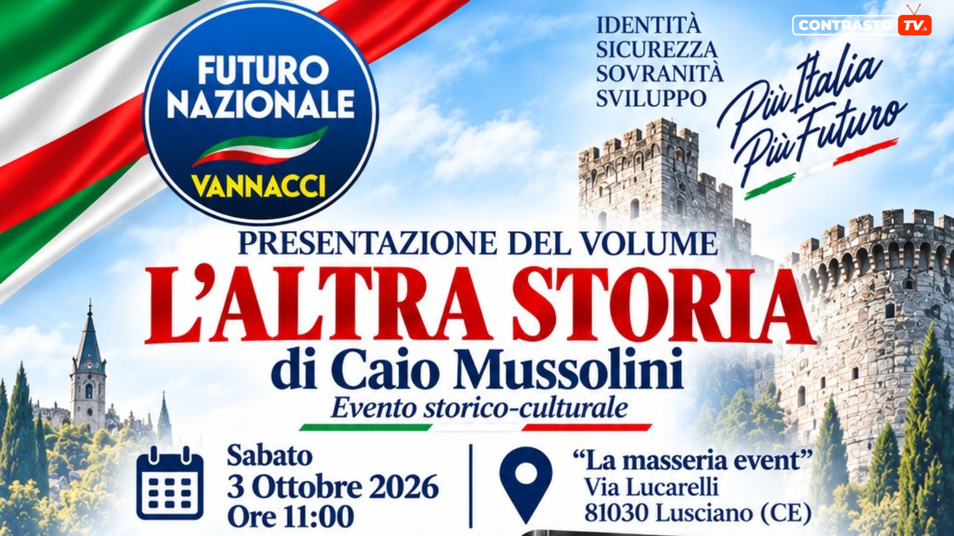 “Mussolini e il Fascismo. L’altra storia”, a Lusciano il confronto storico-culturale 1 Mussolini e il Fascismo. Laltra storia a Lusciano il confronto storico culturale